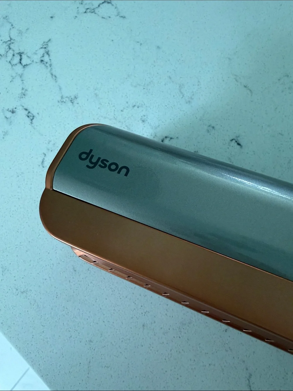Dyson Airstrait Hair Dryer/Straightener in One Silver and Copper